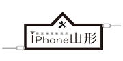 iPhone 山形のロゴ