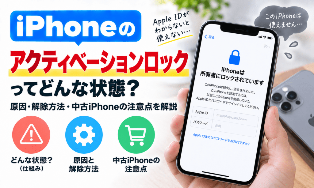 iPhoneアクティベーションロック解説