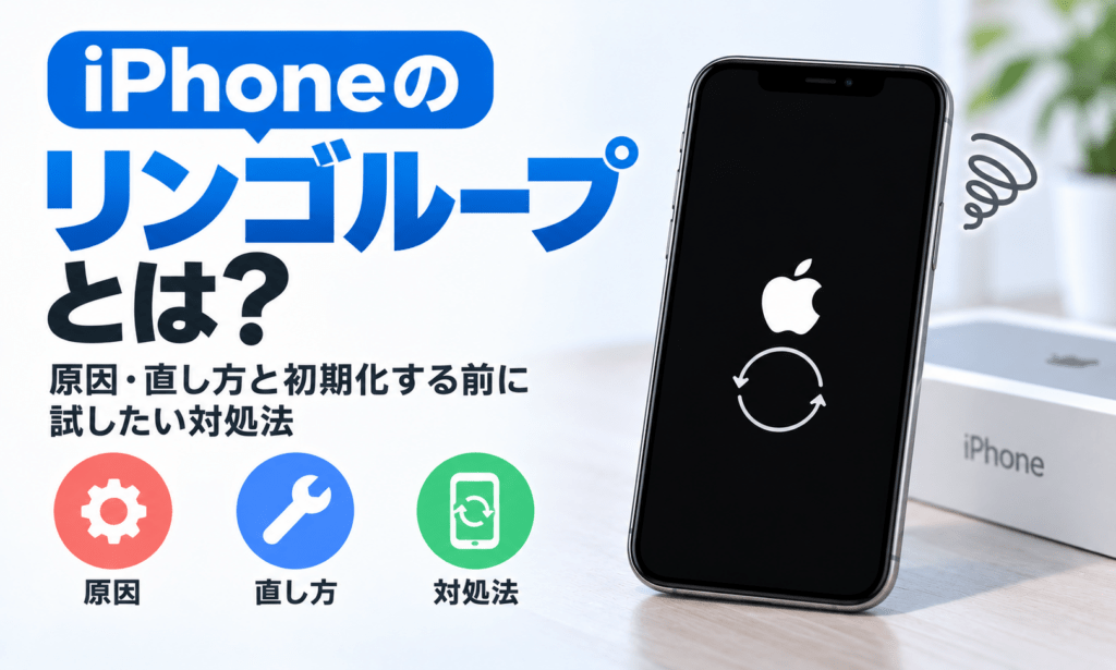 iPhoneリンゴループの原因と対処法