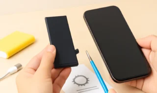 iPhoneのバッテリー交換の目安と方法のイメージ