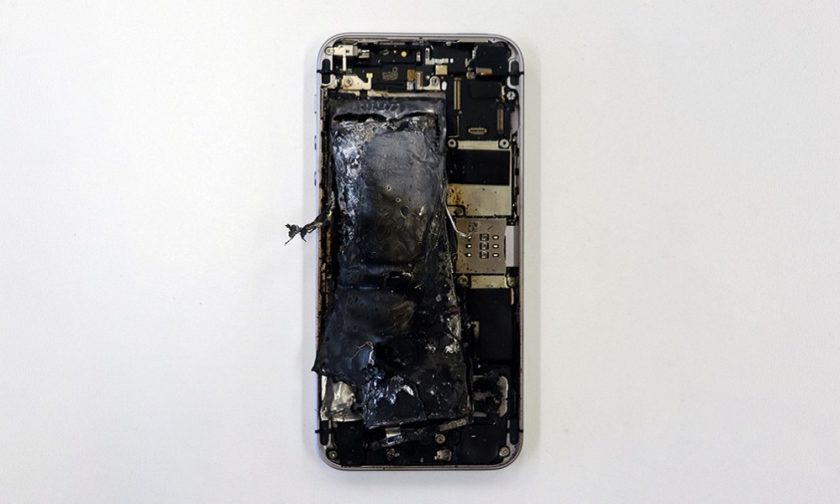 iPhoneの膨張によって引き起こされる危険性