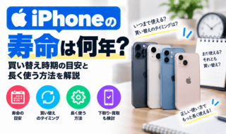 iPhoneの寿命と買い替え時期ガイド