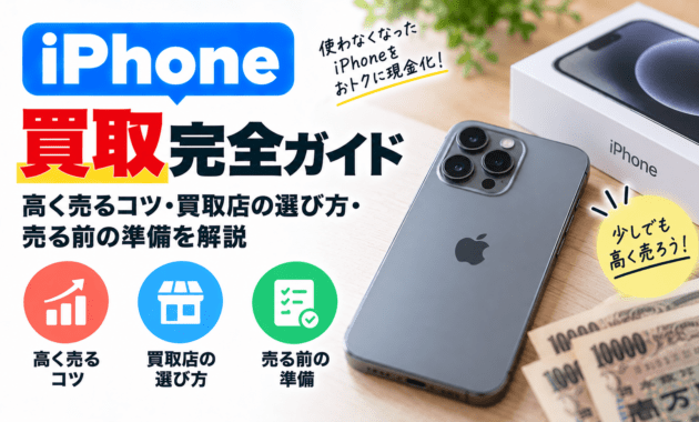 iPhone買取完全ガイド｜高く売るコツ・買取店の選び方・売る前の準備を解説