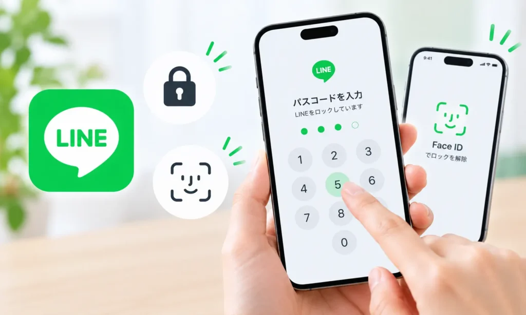 LINEのセキュリティ設定おすすめ5選|パスコード・Face ID・乗っ取り対策を解説