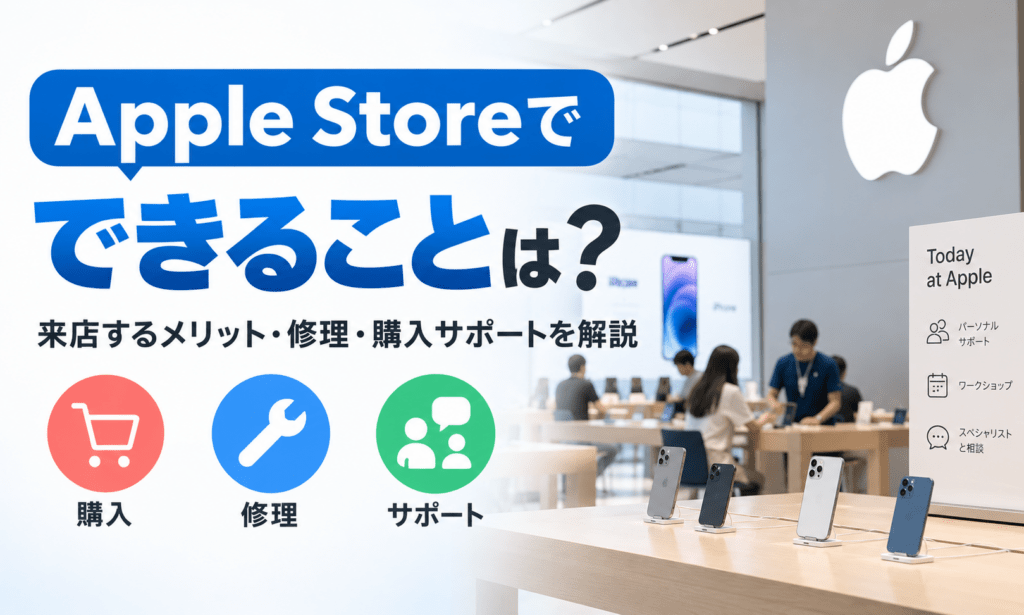 Apple Storeでできることガイド
