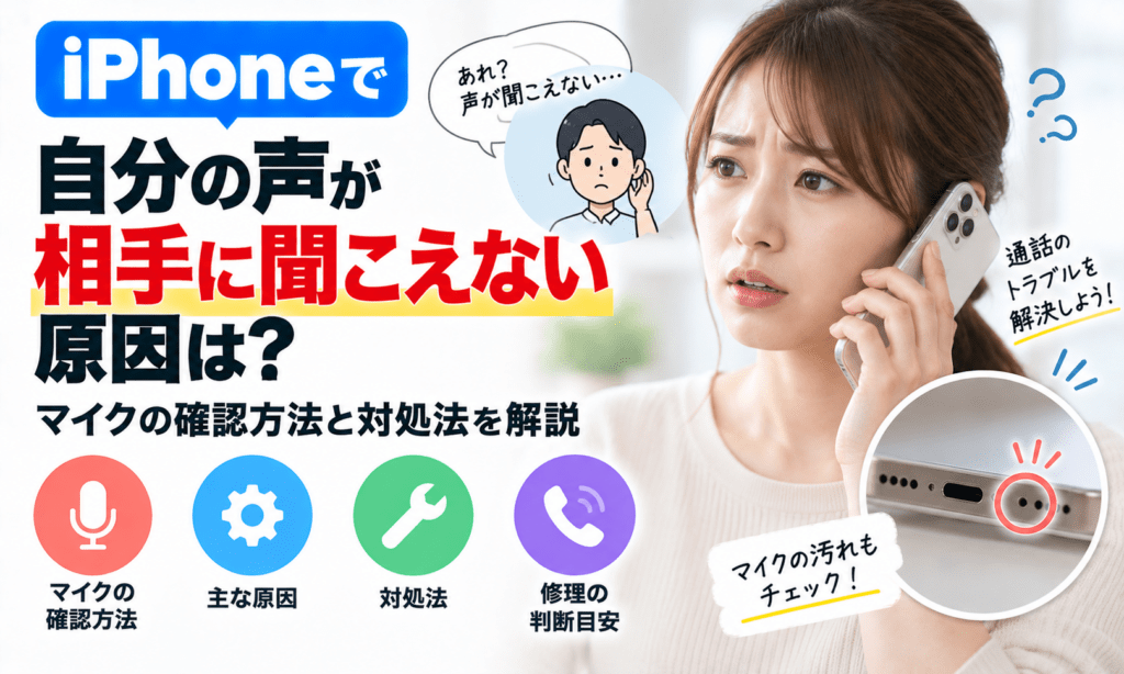 iPhoneマイクトラブル解決ガイド